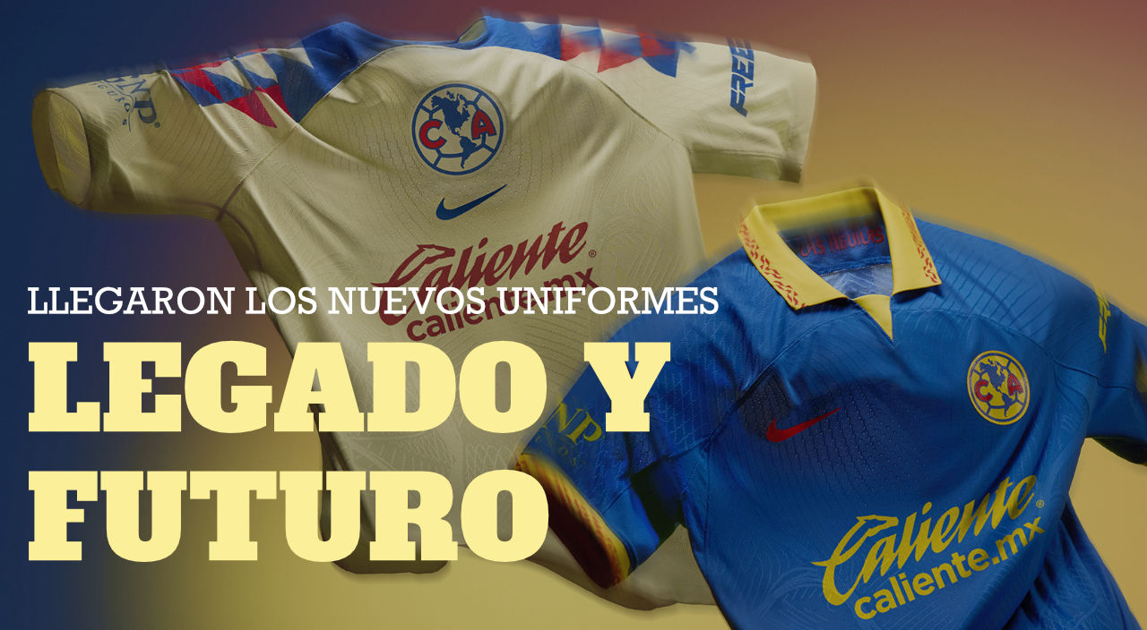 Uniforme del Club América 20232024 “Legado y Futuro” NidoAzulcrema